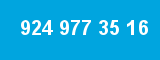 924 977 35 16 924 977 35 16